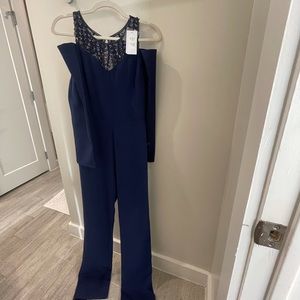 jumpsuit with sequin detail